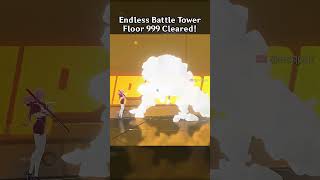 ENDLESS BATTLE TOWER FLOOR 999 CLEARED [upl. by Neile]