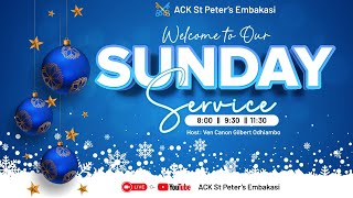 CHRISTMAS CAROLS SERVICE 17TH DECEMBER  VEN CANON GILBERT ODHIAMBO [upl. by Fiedler]