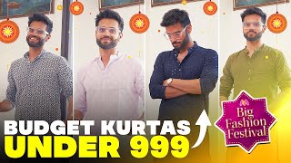 20 Kurta Haul for DIWALI from MYNTRA Big Fashion Festival 2024  BeYourBest Fashion by San Kalra [upl. by Jehu]