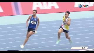 200M Mens Final SEA Games Cambodia 2023 [upl. by Wyler]