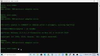 Solving Error ORA12560 TNSprotocol adapter error [upl. by Legnaesoj]