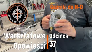 Warsztatowe opowieści odc 37 Gaźniki do Harley Davidson WMMP Tor BRNO cz 2 [upl. by Lud297]