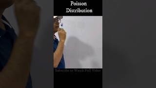 Poisson Distribution Explained in 20 Seconds  Probability Distribution Shorts poissondistribution [upl. by Petunia]