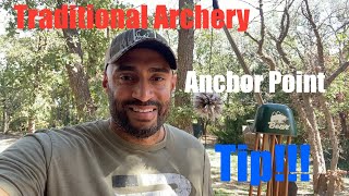 Traditional Archery Anchor Point TIP [upl. by Delbert266]