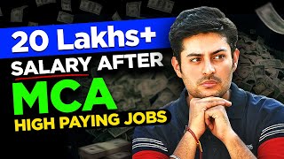 Top 5 High paying jobs after MCA  Career option after MCA  Tech jobs in India [upl. by Nashner15]