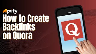 How to Create Backlinks On Quora 2024  Quora Backlinks Tutorial [upl. by Nwahsirhc]