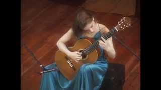 J S Bach Sonata No 1 in G minor BWV 1001 Siciliana  Ana Vidovich [upl. by Edlyn]