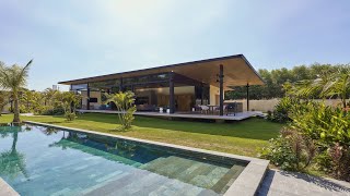 Bioclimatic Tropical Villa in Vietnam By T3 ARCHITECTS  Kanopea Architecture Studio In VIETNAM [upl. by Aenea]