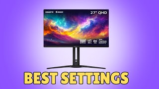 Alienware AW2725DF BEST SETTINGS [upl. by Adnovad]