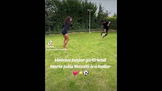 Vini Jr amp his girlfriend ❤️⚽️🌟 [upl. by Shwalb]