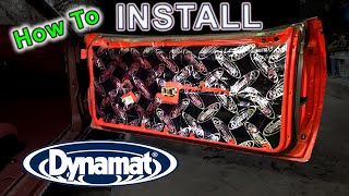 How To Install Dynamat Extreme Sound Deadener [upl. by Orola624]