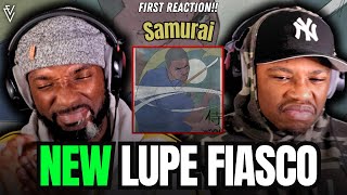 Lupe Fiasco  SAMURAI  FIRST REACTION [upl. by Aratihc784]