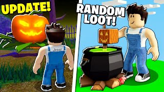 HALLOWEEN UPDATE 🎃 Pumpkin Boss Rare Loot amp MORE [upl. by Artnoed91]