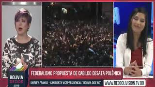 Propuesta de federalismo hecha en el cabildo desata polémica [upl. by Anilok594]