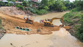 Wonderful 100 Complete By The Bulldozer Building New Road Cut Of Canal Side [upl. by Gigi7]