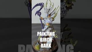 Painting BIRCH TREE SYLVANETH [upl. by Center]