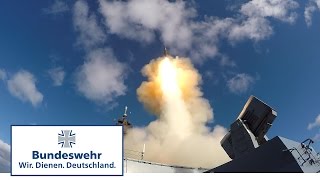 Flugkörperschießen im Polarmeer Marine übt vor Norwegen  Bundeswehr [upl. by Hennahane]