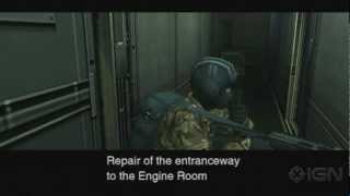 Metal Gear Solid 2 HD  Engine Room  Gameplay [upl. by Ozneral754]