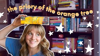 🍊 I finally read The Priory of the Orange Tree  800 page fantasy reading vlog [upl. by Ambrogino]