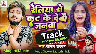 Sajan Sargam Ke Gana Reliya Me Kat Ke Debau Janwa Jhumta Music Track Sad Music [upl. by Liw]