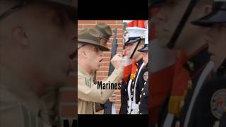 Marines VS Army Color Guard Training marines [upl. by Tarra]