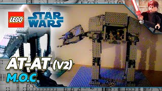 LEGO Star Wars  ATAT MOC v2 [upl. by Gargan832]