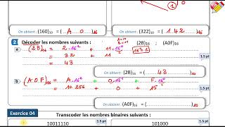 04 DC2 Système de numération 2AS [upl. by Kcin938]