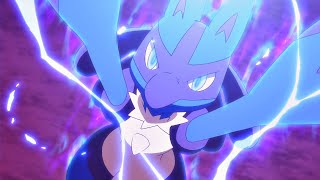 Lucarios Mega Aura Sphere「AMV」 Nowhere Kids  Pokemon Journeys Episode 109 [upl. by Einnhoj179]