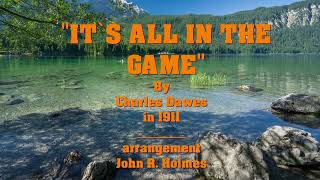 Its All In The Game on the 22nd of October 2024 [upl. by Brenda]