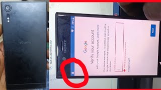 Sony  Xperia  XZs SO03J FRP  Bypass  Without PC Unlock [upl. by Shantee]