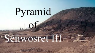 Pyramid of Senwosret III Dahshur Egypt North Africa [upl. by Enuj]