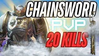 SPACE MARINE 2  MAX LEVEL CHAINSWORD CAN BE GREAT  BULWARK PVP 20 Kills MULTIPLAYER GAMEPLAY [upl. by Arua684]