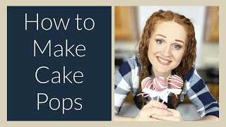 How to Make Cakepops using Callebaut Ruby Chocolate [upl. by Ameerak]