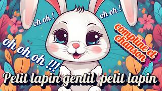 Petit Lapin  chanson magique pour émerveiller les enfants [upl. by Aerdnna]