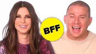 Channing Tatum And Sandra Bullock Take The CoStar Test [upl. by Lenwood501]