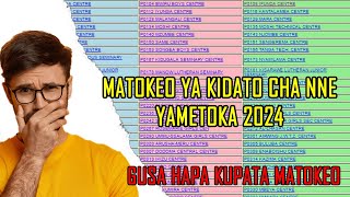 MATOKEO KIDATO CHA NNE 2024  TAZAMA MATOKEO SASA KIDATO CHA NNE 2023 [upl. by Elna]