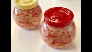 Pickled Ginger 醃泡酸姜 [upl. by Clarance]