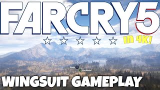 Far Cry 5 Wingsuit Gameplay in 4K [upl. by Brenda]