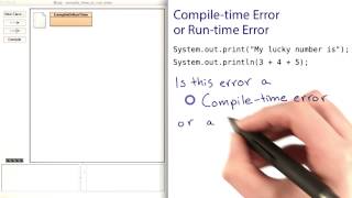 CompileTime and Runtime Errors 2  Intro to Java Programming [upl. by Hutchins718]