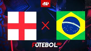 Inglaterra x Brasil  AO VIVO  23032024  Amistoso Internacional [upl. by Ssitruc]