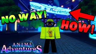 I GOT INTO THE ANIME ADVENTURES LOBBY Anime Adventures [upl. by Noryahs]