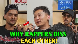 Yabi The Goat Yodda And VYoma Talking About Diss Culture In Nepal [upl. by Enos]