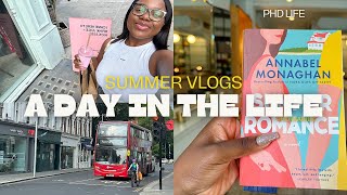 Summer VLOGS Lunch Dates UN Meetings amp Exams A Day in the life of a PhD Student Living in London [upl. by Aiuqat]