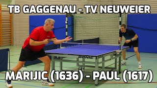 TB Gaggenau  TV Neuweier Marijic 1636  Paul 1617 [upl. by Akinet]