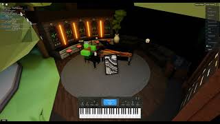 Ls theme  Roblox piano w my sheets [upl. by Norod]