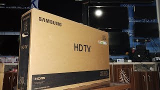 Samsung 32quot 4 Series 4003 HD LED TV  Unboxing an Review  by technical attachment [upl. by Latsyk]