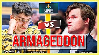 Armageddon zwischen Carlsen und Firouzja [upl. by Tarra]