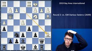 Crushed in the Qf3 Taimanov  2019 Bay Area International Round 2 [upl. by Pius]