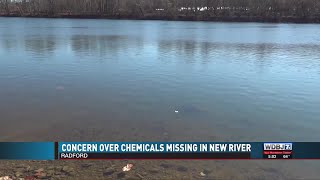 Concern Over Chemicals Missing in New River [upl. by Uriia]