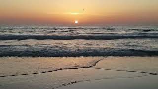 Sunset Imourane Beach Agadir Moroccoغروب الشمس، شاطئ إيموران، أكادير، المغرب [upl. by Oesile]